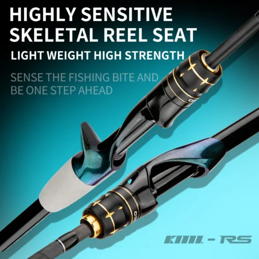 CEMREO Travel Rod Spinning Casting Carbon Fishing Rod - Image 5