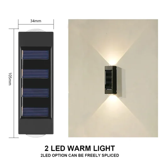 Solar Wall Lamp Outdoor Waterproof - Image 14