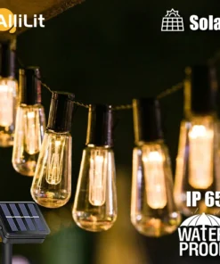 Outdoor Solar String Lights LED IP65 Waterproof