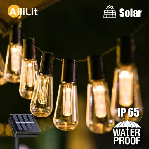 Outdoor Solar String Lights LED IP65 Waterproof