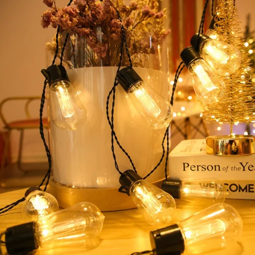 Outdoor Solar String Lights LED IP65 Waterproof - Image 7