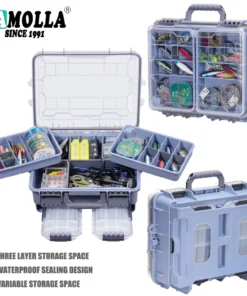 SAMOLLA Fishing Tackle Box
