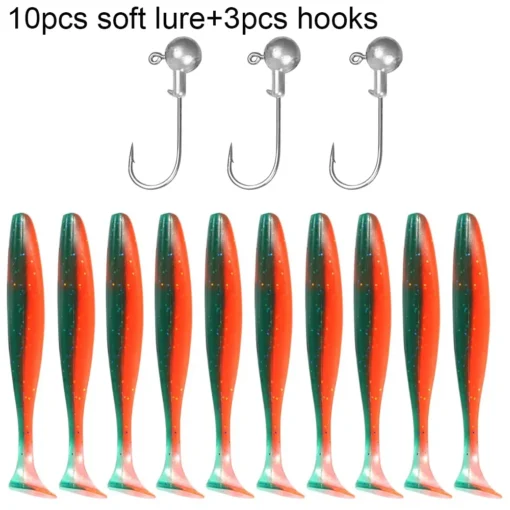 10PCS Soft Lure 5.5cm 7cm 10cm - Image 13