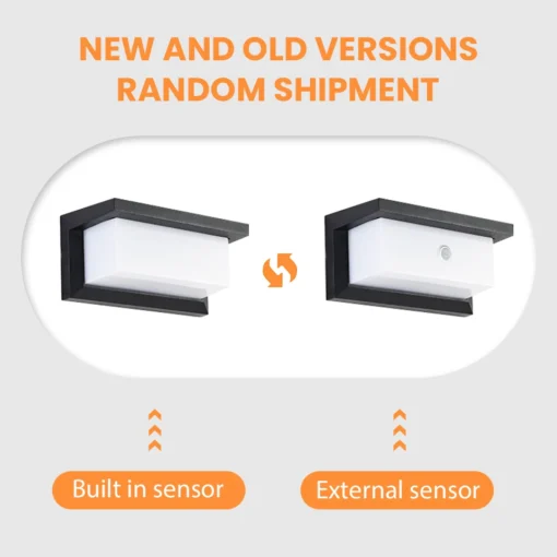 LED Outdoor Wall Light PIR Motion Sensor Wall lamp - Image 3