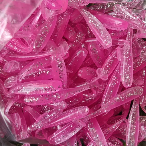 50PCS Micro Soft Fishing Lures - Image 5