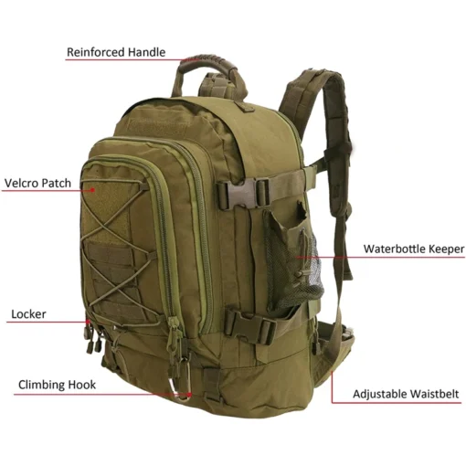 65L Outdoor Tactical Backpack - Image 18