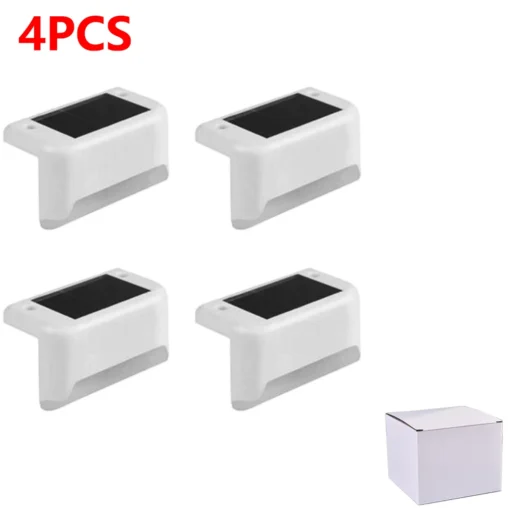 Warm White LED Solar Step Lamp - Image 10