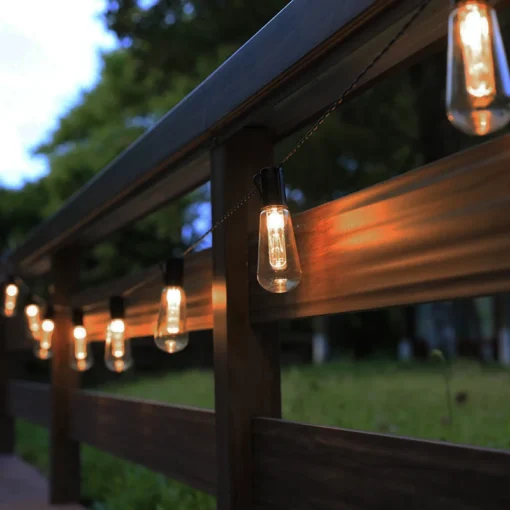 Outdoor Solar String Lights LED IP65 Waterproof - Image 4