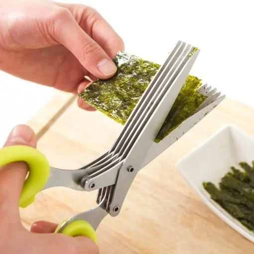 Muti-Layers Kitchen Scissors Stainless Steel - Image 12