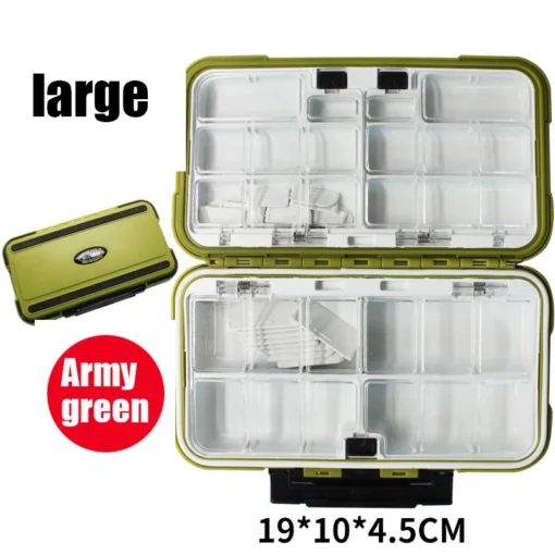 Fishing Tackle Boxes Waterproof Fishing Storage Boxes - Image 12