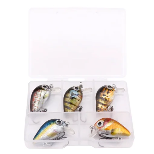 GOBASS 5pcs Mini Fish Bass Fishing Lure - Image 9