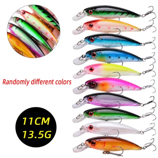 3/5/8 Pcs of Random Fishing Lure Set - Image 7
