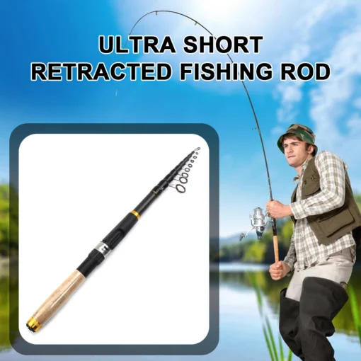 Ultrashort Telescopic Fishing Rod - Image 2