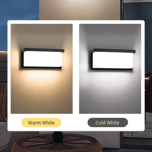 LED Outdoor Wall Light PIR Motion Sensor Wall lamp - Image 4