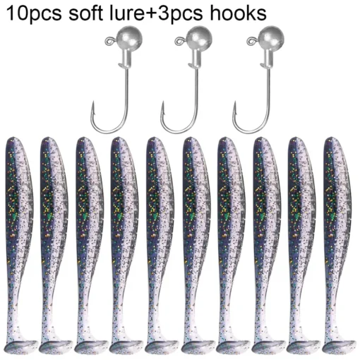 10PCS Soft Lure 5.5cm 7cm 10cm - Image 17