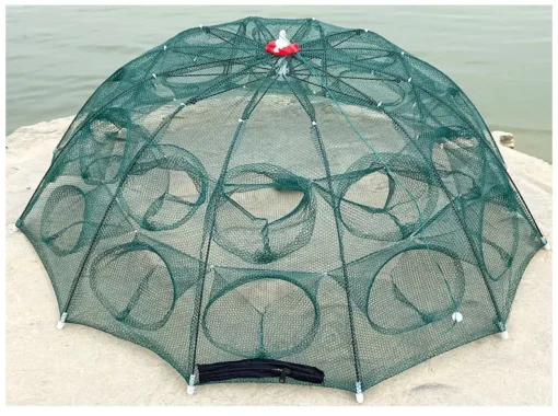 24/20/16/12/10/8/6/4 Holes Portable Fishing Net - Image 15
