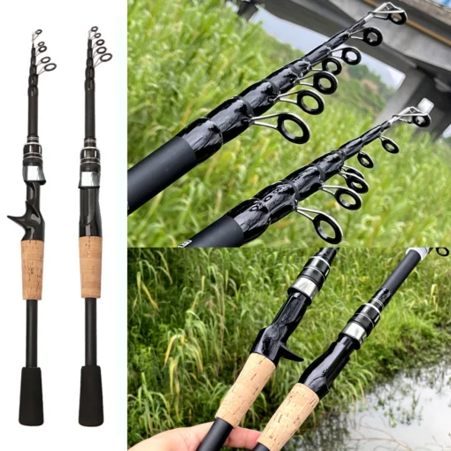 Baitcasting Lure Fishing Rod Spinning Telescopic - Image 6