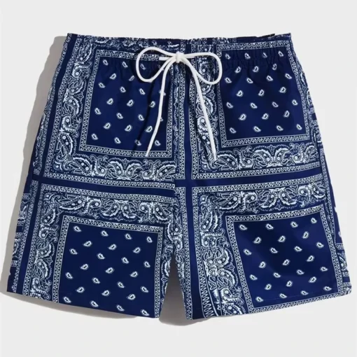 Trend Bandana Graphic Beach Short - Image 6
