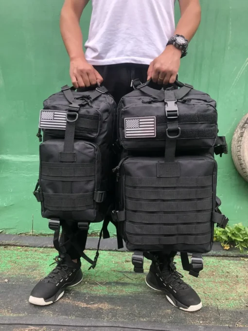25L/50L 1000D Nylon Waterproof Trekking Fishing Hunting Bag - Image 30