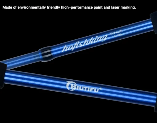 BIUTIFU Baitcasting Spinning Travel Carbon 4/5 Section Fishing Rods - Image 15