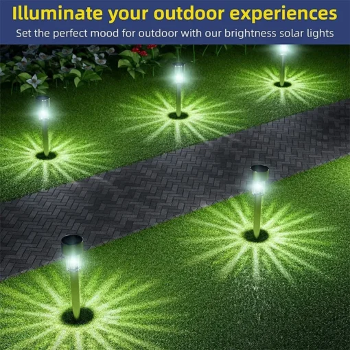10Pack Solar Outdoor Lights Garden - Image 12