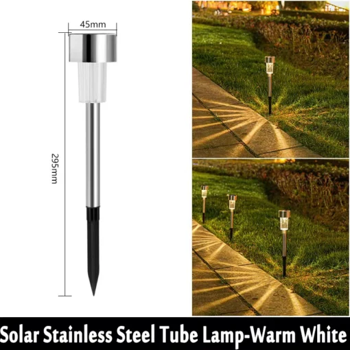 10Pack Solar Outdoor Lights Garden - Image 8