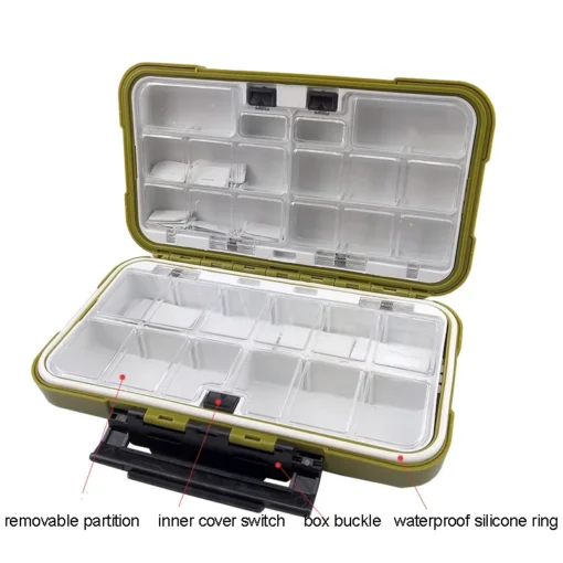 Fishing Tackle Boxes Waterproof Fishing Storage Boxes - Image 22
