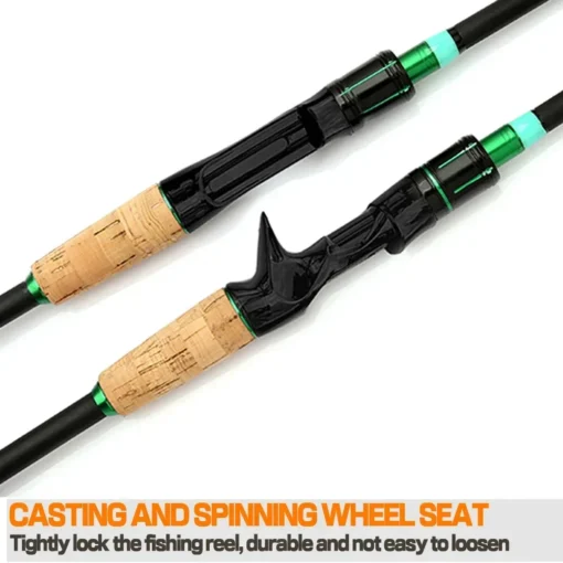 Casting Spinning Lure Fishing Rod Solid ML Tip - Image 20