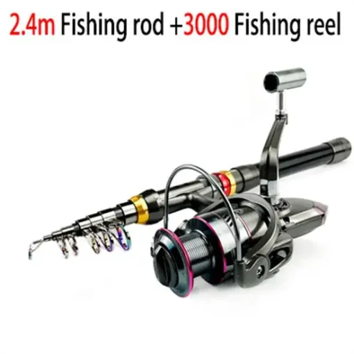 1.8-3.6m Carbon Fiber Fishing Rod - Image 12