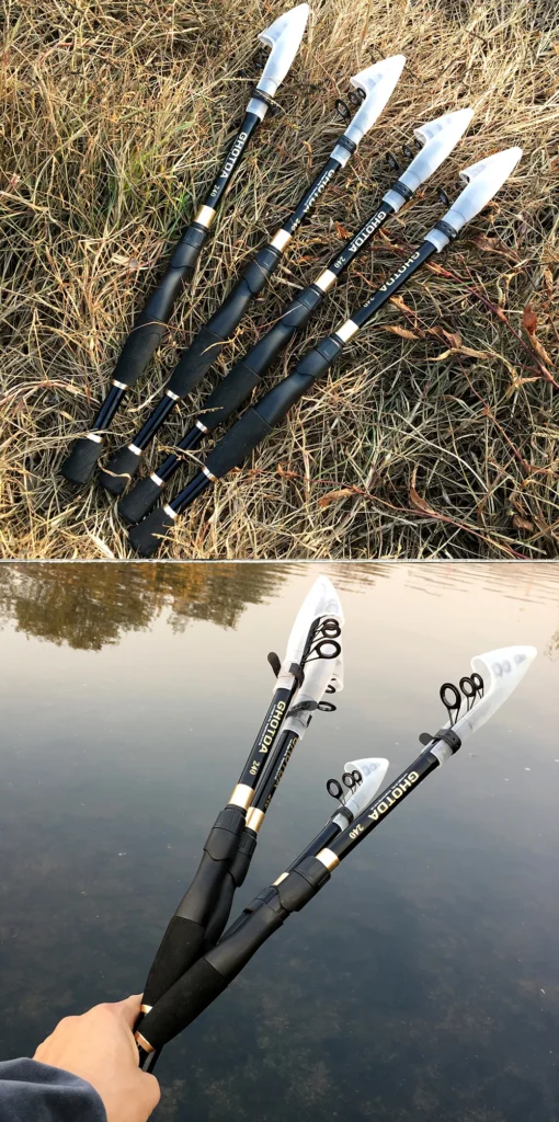 1.6-2.4m Telescopic Fishing Rods Ultralight Weight Spinning Casting Carbon Pole - Image 18