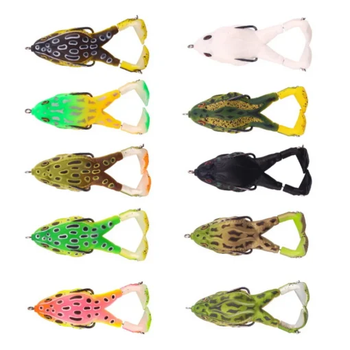 Frog Lure Double Propeller Legs Silicone Soft Baits - Image 17
