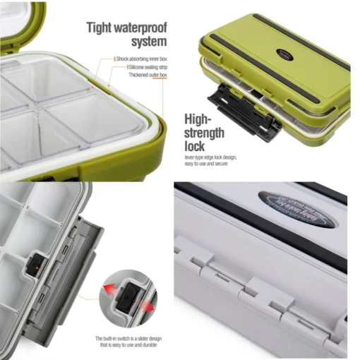 Fishing Tackle Boxes Waterproof Fishing Storage Boxes - Image 5