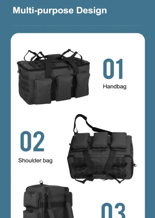 55L Luggage Duffel Bag - Image 13