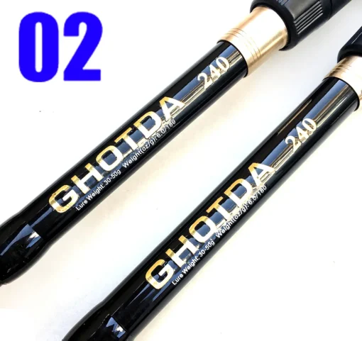1.6-2.4m Telescopic Fishing Rods Ultralight Weight Spinning Casting Carbon Pole - Image 15