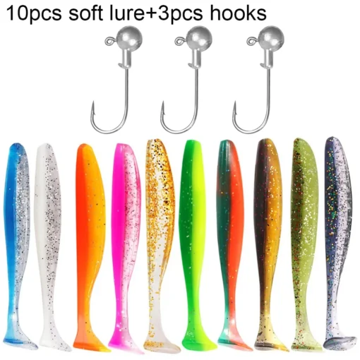 10PCS Soft Lure 5.5cm 7cm 10cm - Image 7