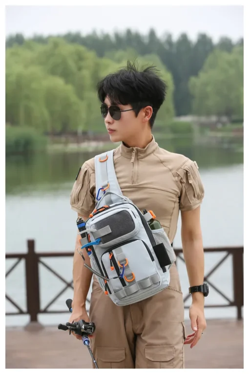 Waterproof Camo Tactical Chest Bag - Image 37
