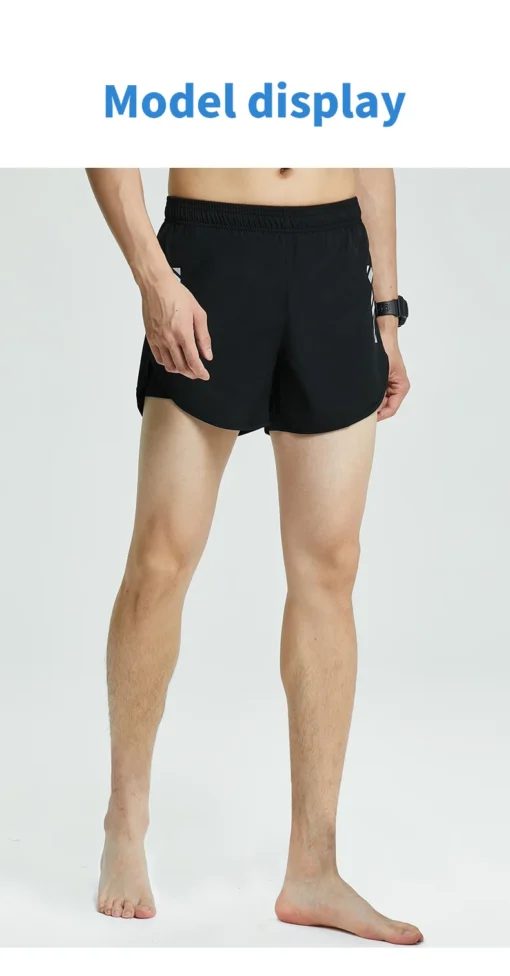 Anti-embarrassment Loose Quick-drying Men's Swimming Trunks - Image 20