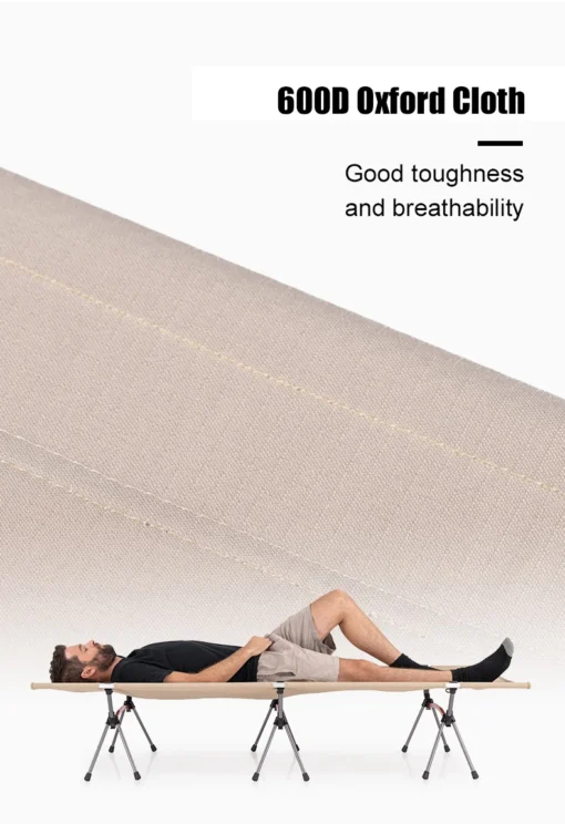 WESTTUNE Camping Cot Portable Folding Bed - Image 5