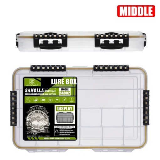 SAMOLLA New large Waterproof Fishing Tackle Box - Image 11