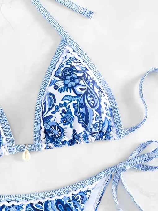 2025 Halter String Triangle Two Piece Bikini Women Swimwear - Image 15