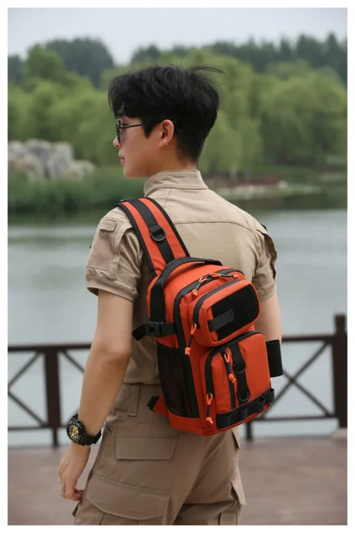 Waterproof Camo Tactical Chest Bag - Image 40