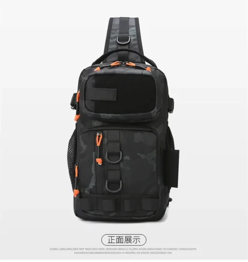 Waterproof Camo Tactical Chest Bag - Image 22