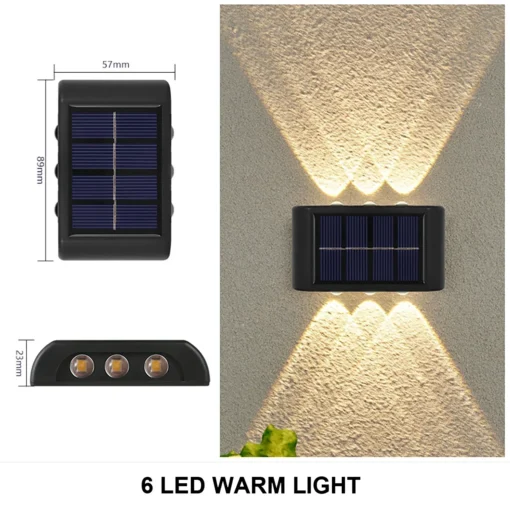 Solar Wall Lamp Outdoor Waterproof - Image 9