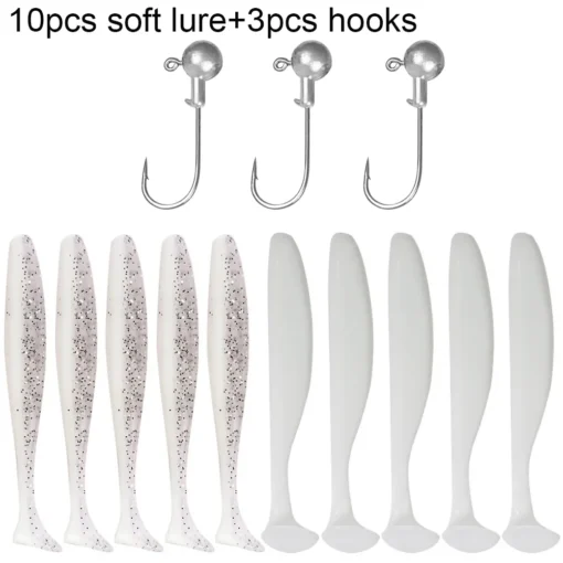 10PCS Soft Lure 5.5cm 7cm 10cm - Image 6