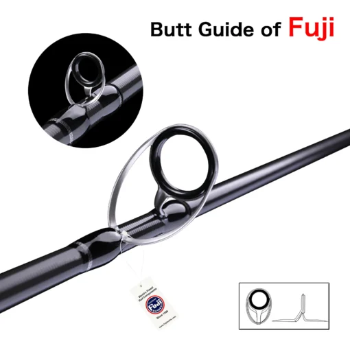 BIUTIFU Spinning Casting Fuji Fishing Rods - Image 2