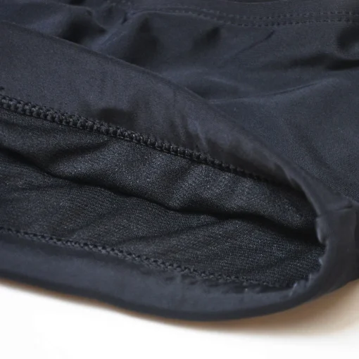 solid Black Swim Boxer Briefs - Image 5