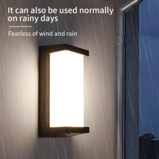 LED Outdoor Wall Light PIR Motion Sensor Wall lamp - Image 5
