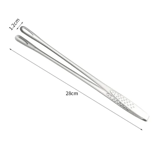 Kitchen Stainless Steel Barbecue Tongs - Image 7