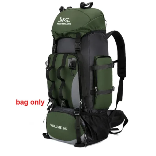 90L Waterproof Hiking Camping Backpack - Image 13
