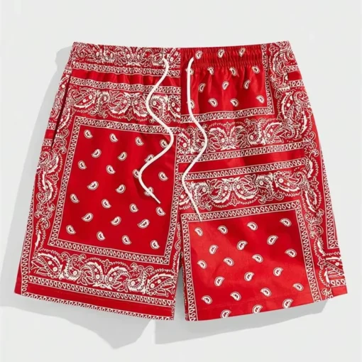 Trend Bandana Graphic Beach Short - Image 9